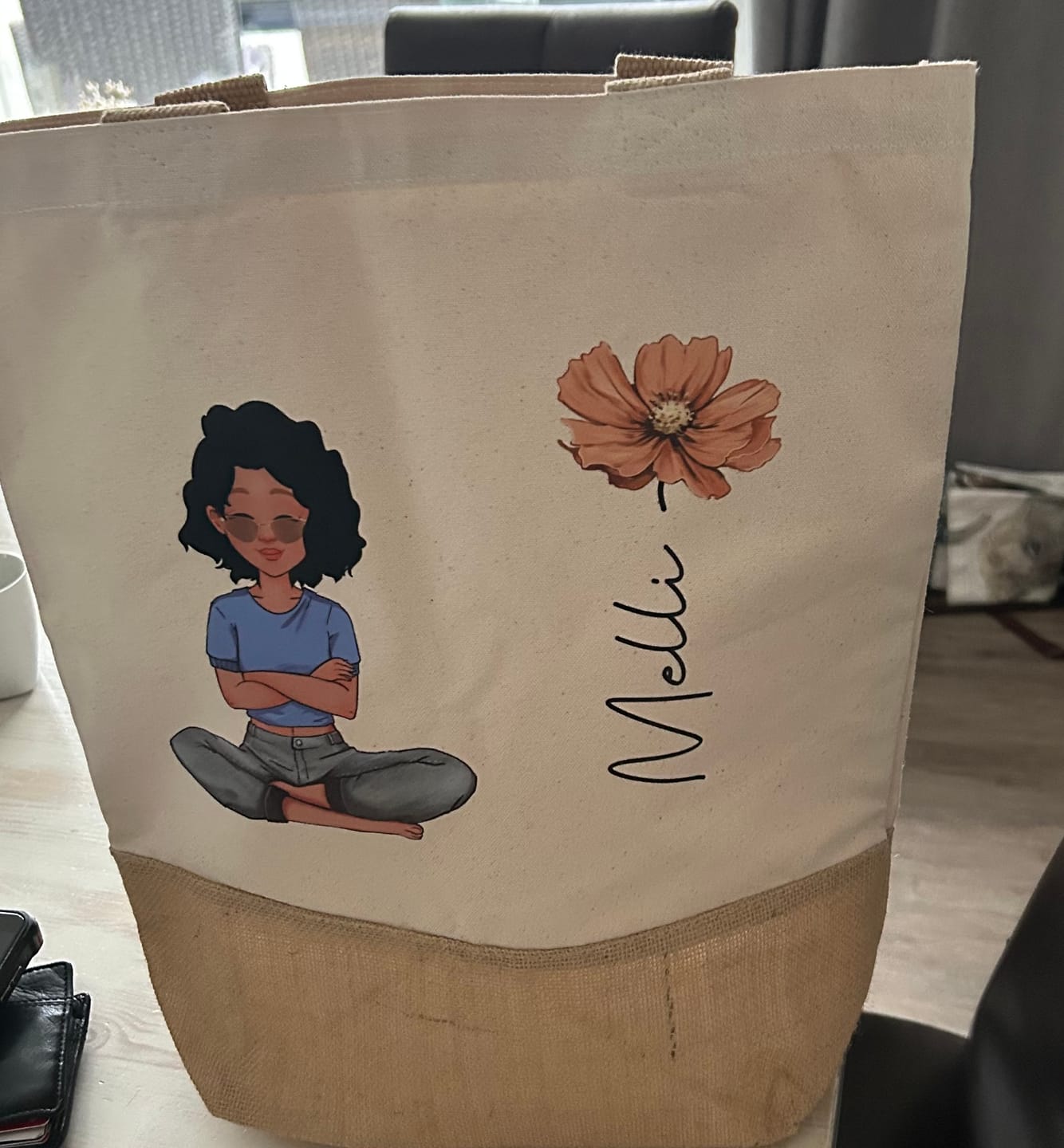 Customer photo review of Summervibes - Personalisierte Tasche für den Strand