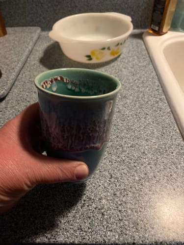 Customer photo review of Coral Pink Cup 12oz