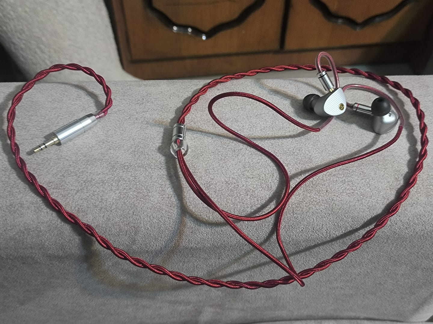 Customer photo review of NICEHCK RedAg IEM Kablo