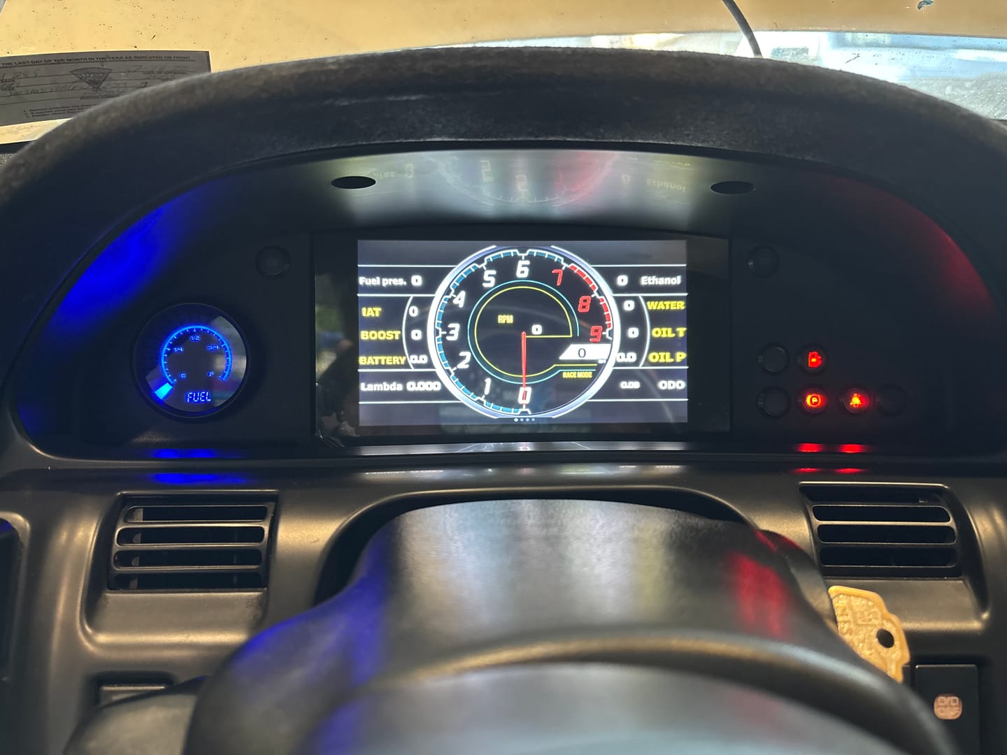 Customer photo review of Nissan Silvia S13 180SX/200SX/240SX 88-94 Dash Mount