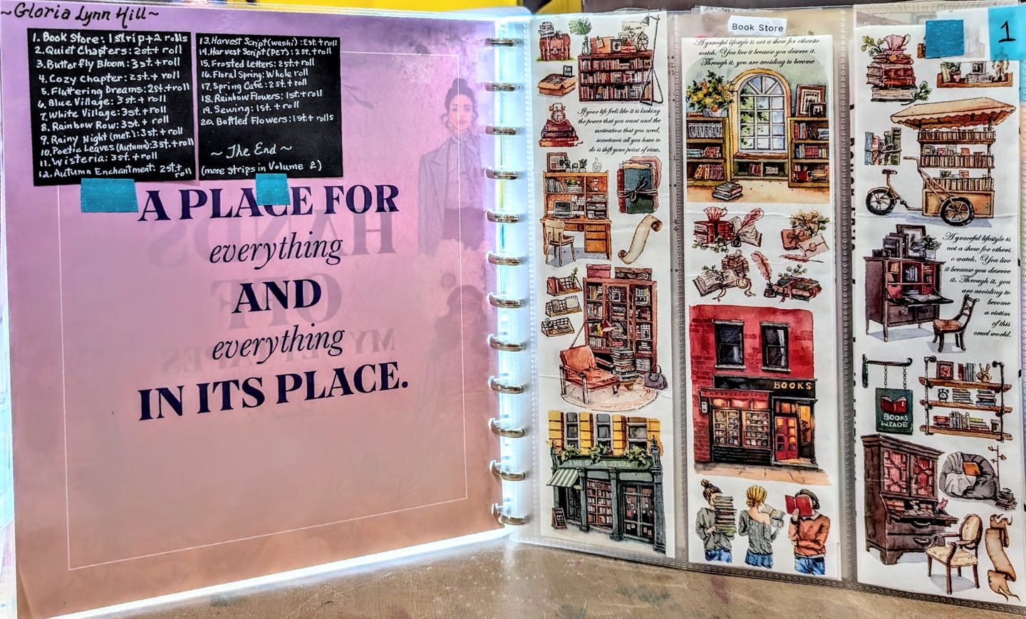Customer photo review of Hands Off My PET Tape Storage Album
