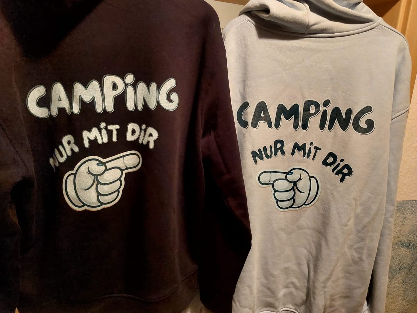 Customer photo review of Bundle | Nur mit dir - links rechts - Rückendruck |
