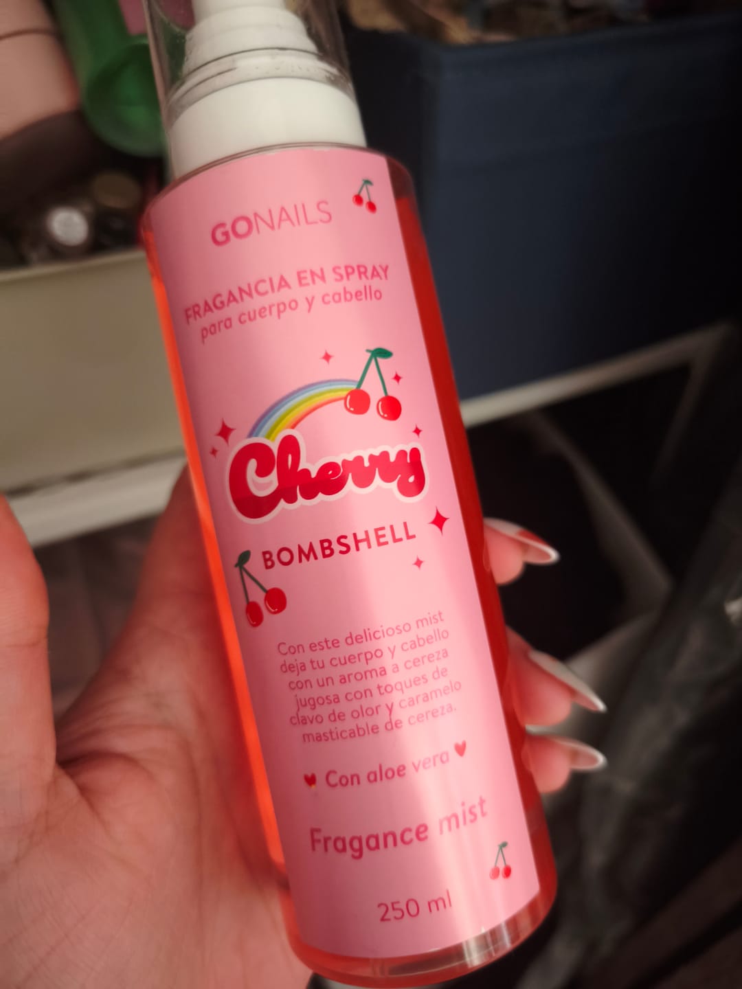 Customer photo review of Fragancia Corporal - Cherry Bombshell