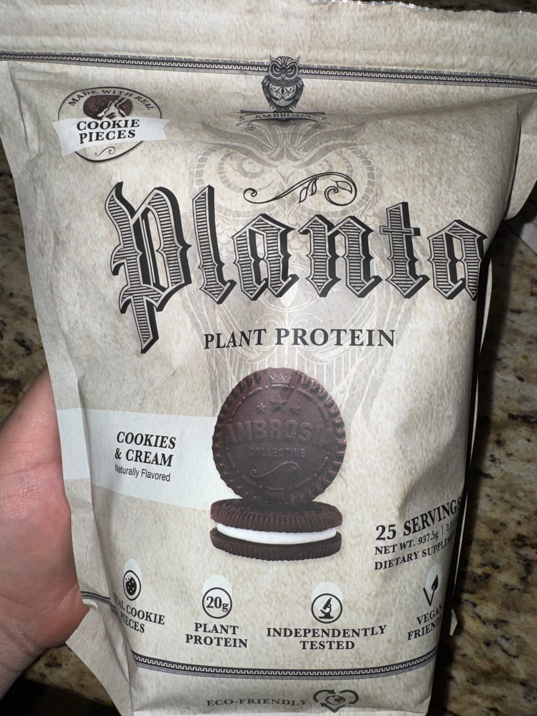 Customer photo review of Planta® - Premium Plant Protein (25 Servings)