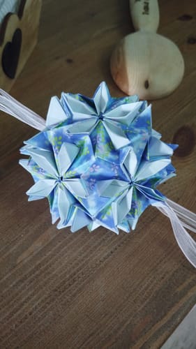 Customer photo review of Carta Origami Giapponese 30 Disegni 7,5 x 7,5 CM