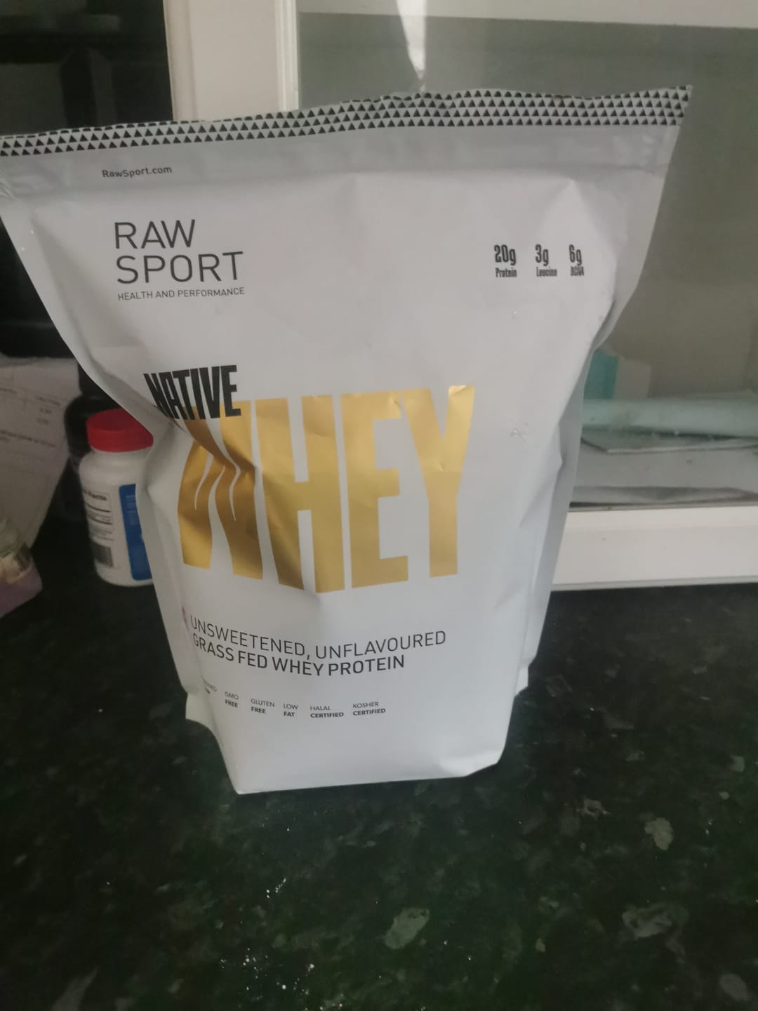 Customer photo review of Native Whey - Unflavoured Grass Fed Protein