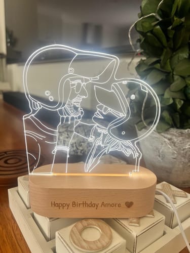 Customer photo review of Lampiece Lamp