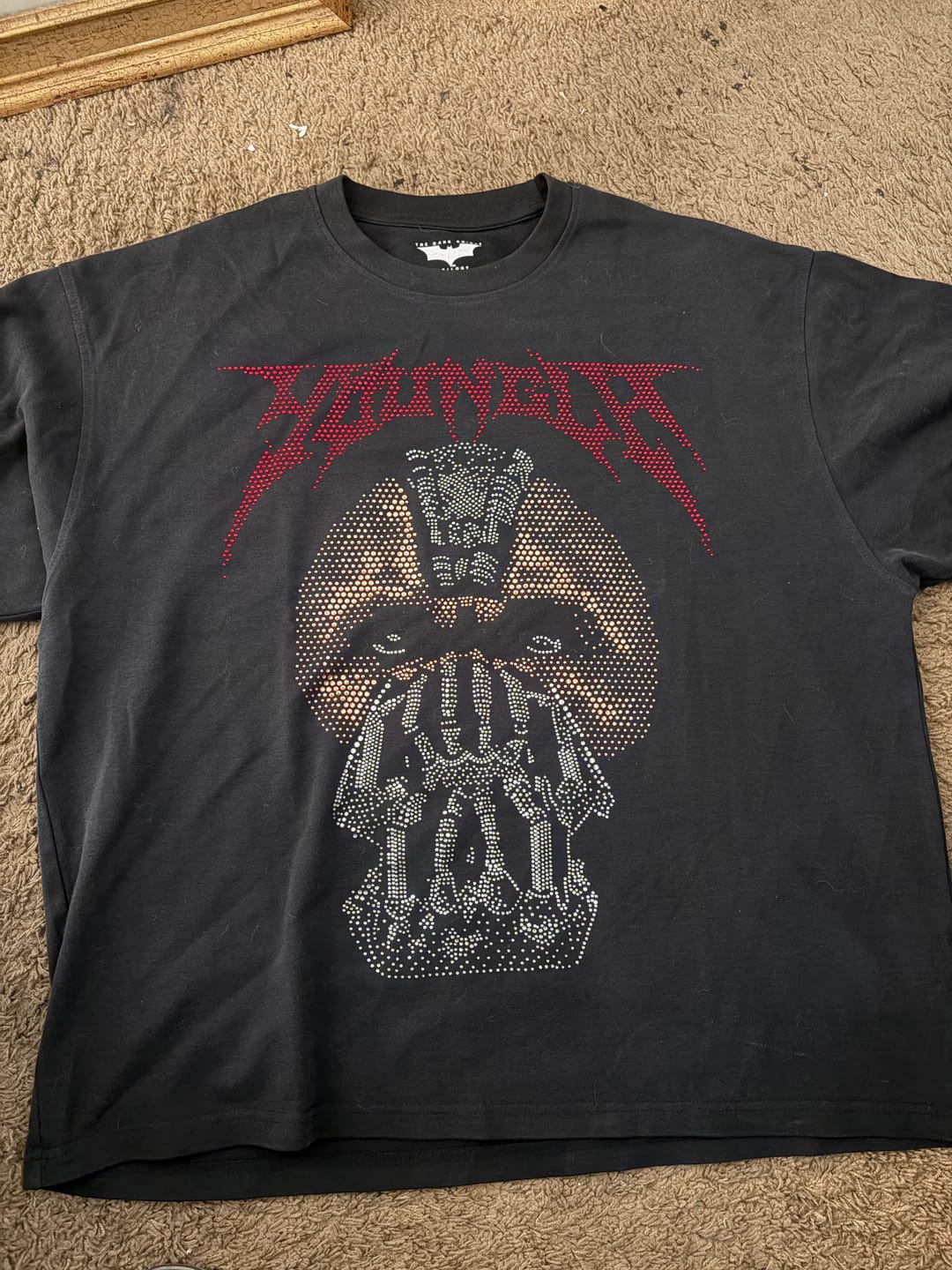 Customer photo review of 4257 - Batman Rhinestone Tees