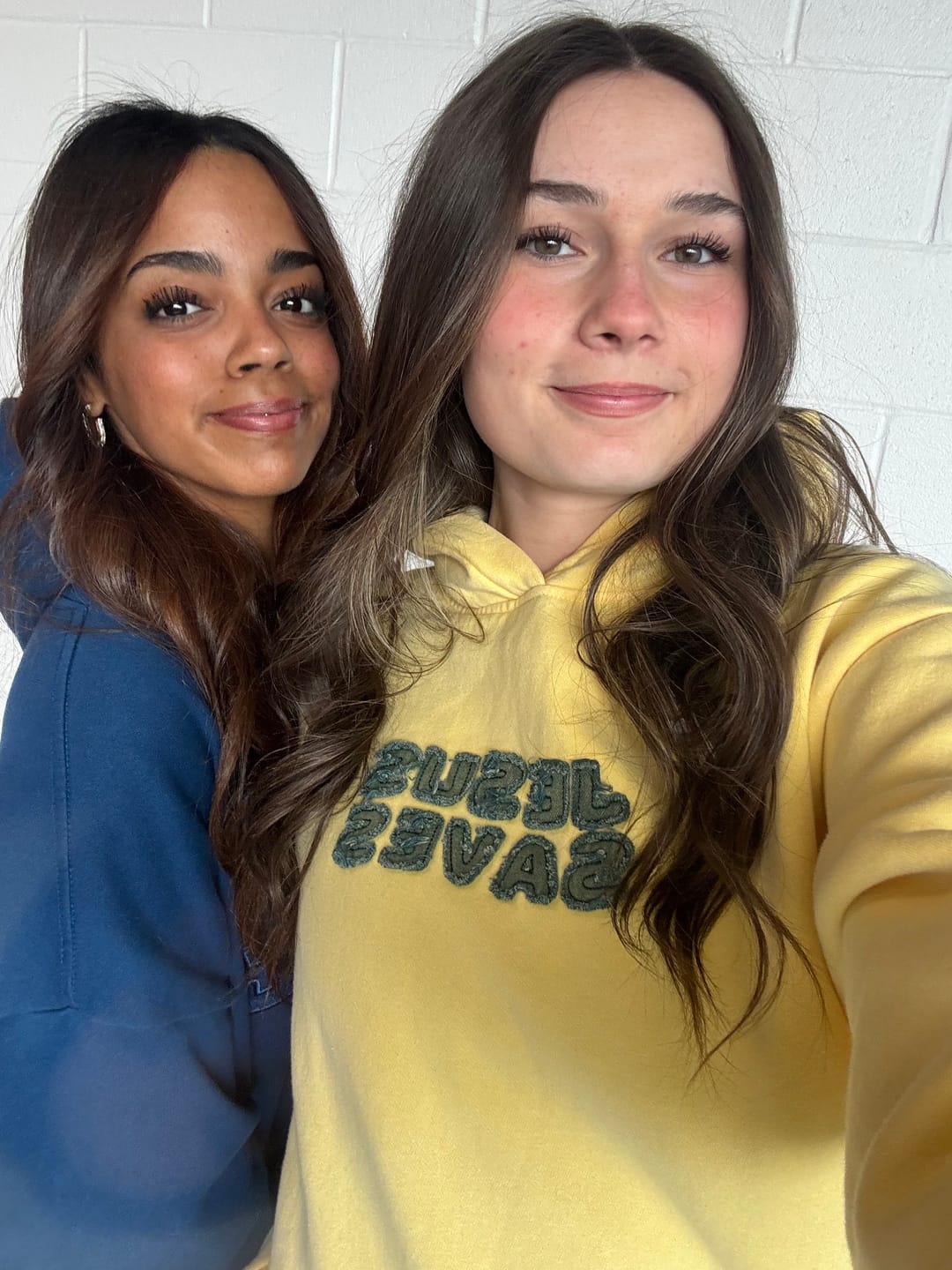 Customer photo review of Jesus Saves Patchwork Hoodie