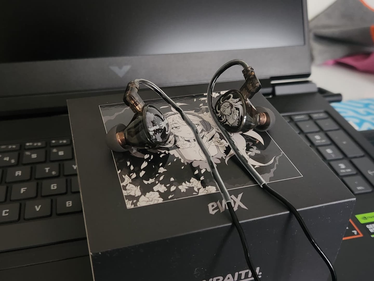Customer photo review of Wraith evoX IEM Kulaklık