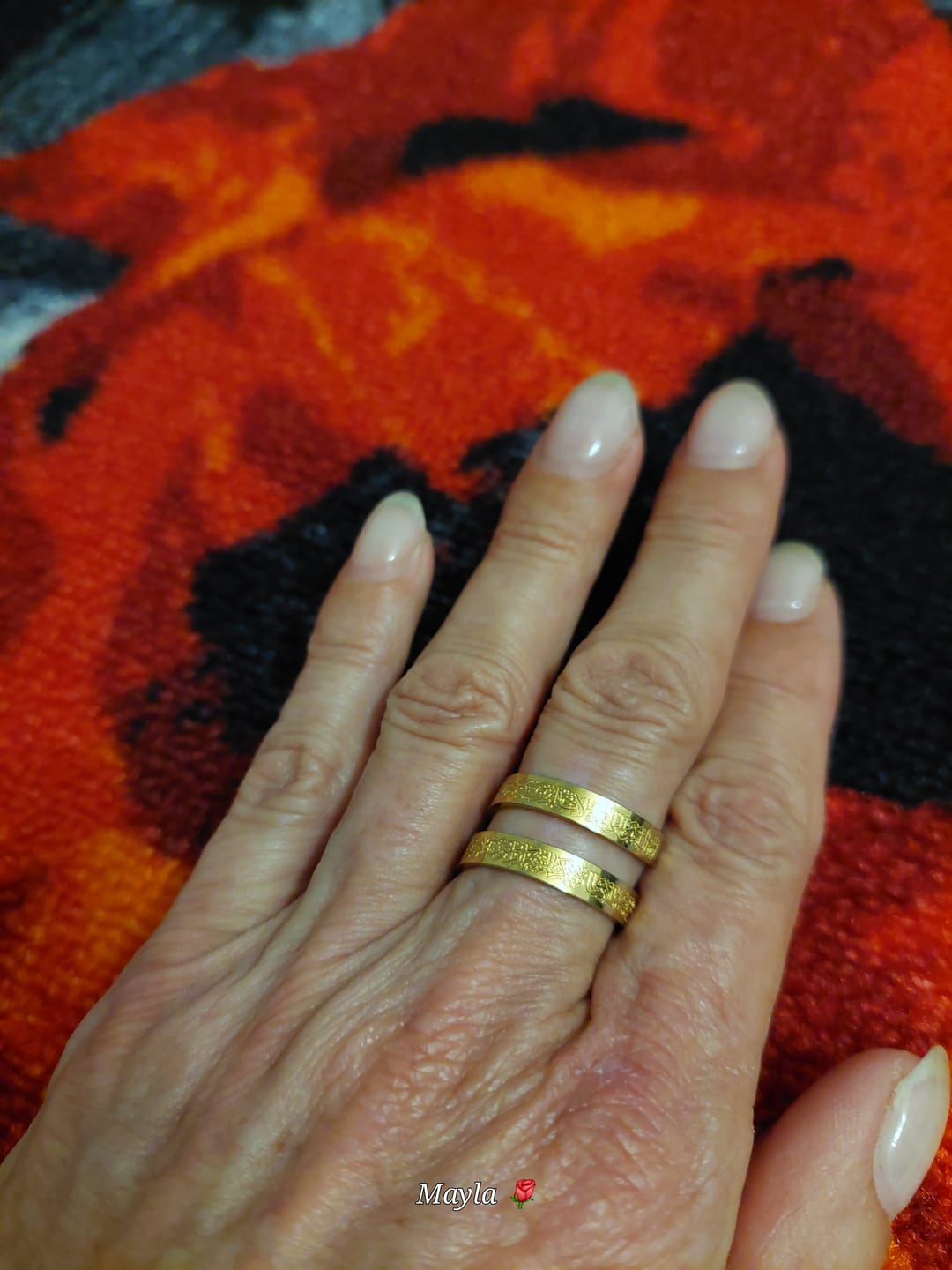 Customer photo review of Ayatul Kursi Ring