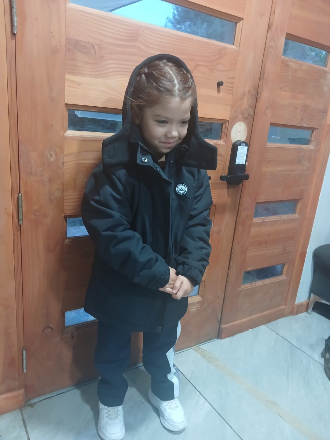 Customer photo review of Chaqueta Kids Impermeable