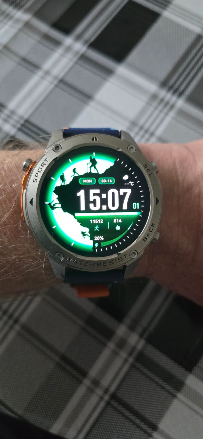 Customer photo review of Stone GPS – Outdoor, Gesundheits‑Tracking, 5 ATM