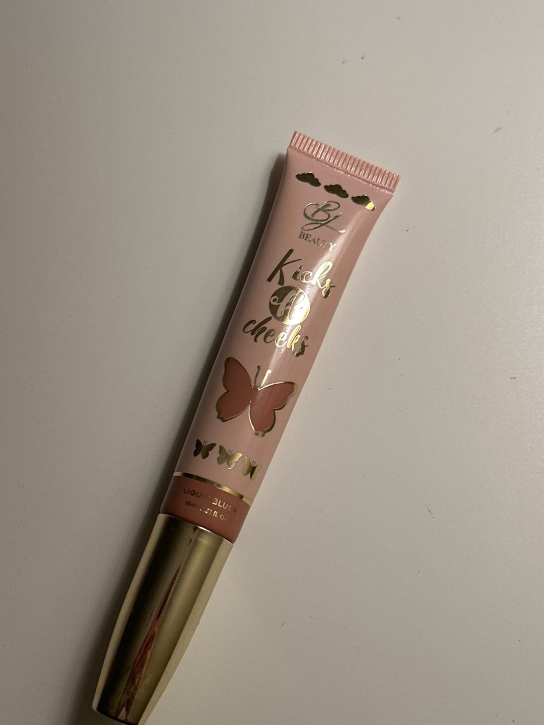 Customer photo review of liquid blush - PINK PIE
