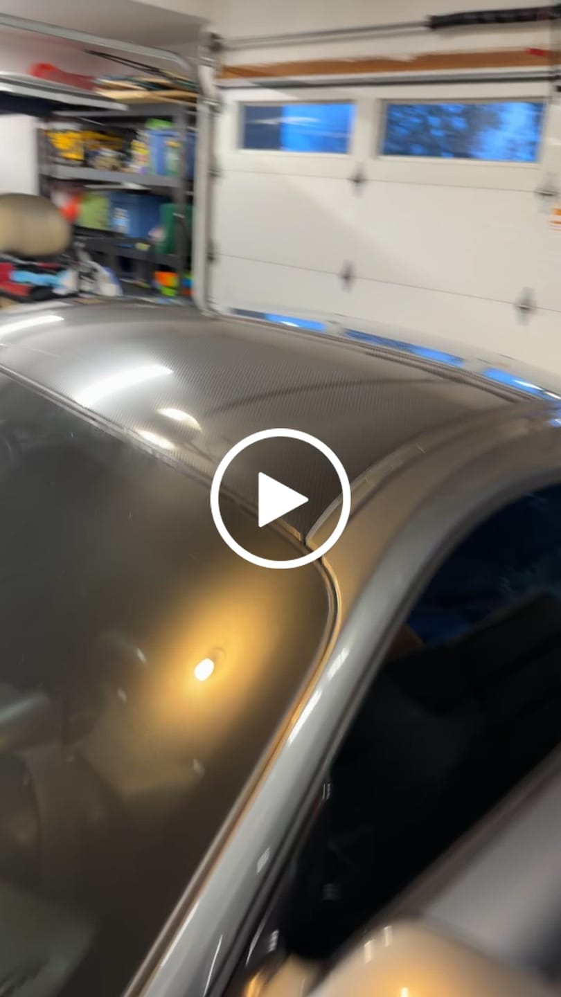Customer video review of Super Glossy Carbon Fiber Paint Protection Film – CarbonShield Ultra Series