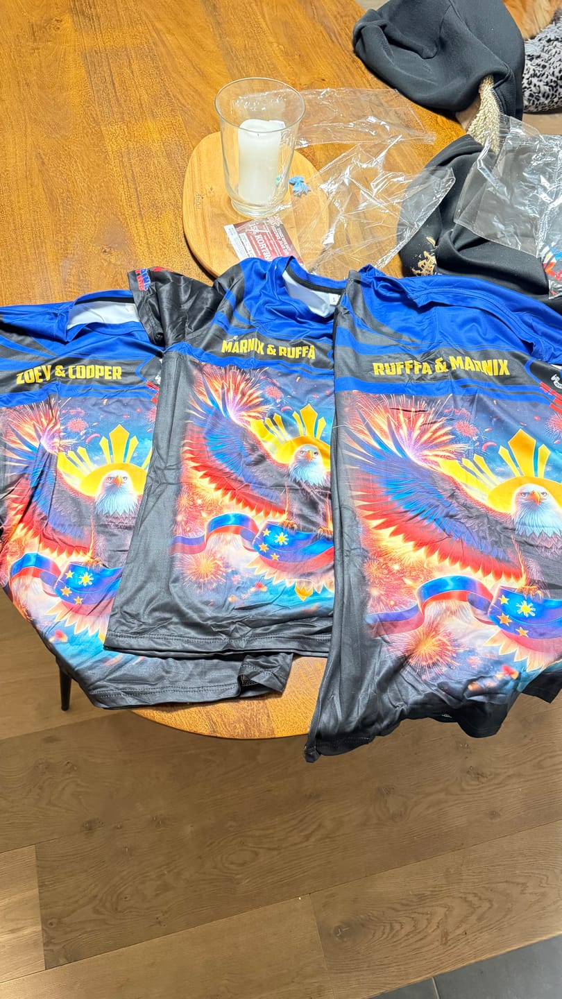 Customer photo review of Unisex Shirt, Custom Name Philippines Shirt, Philippines Lover Gift