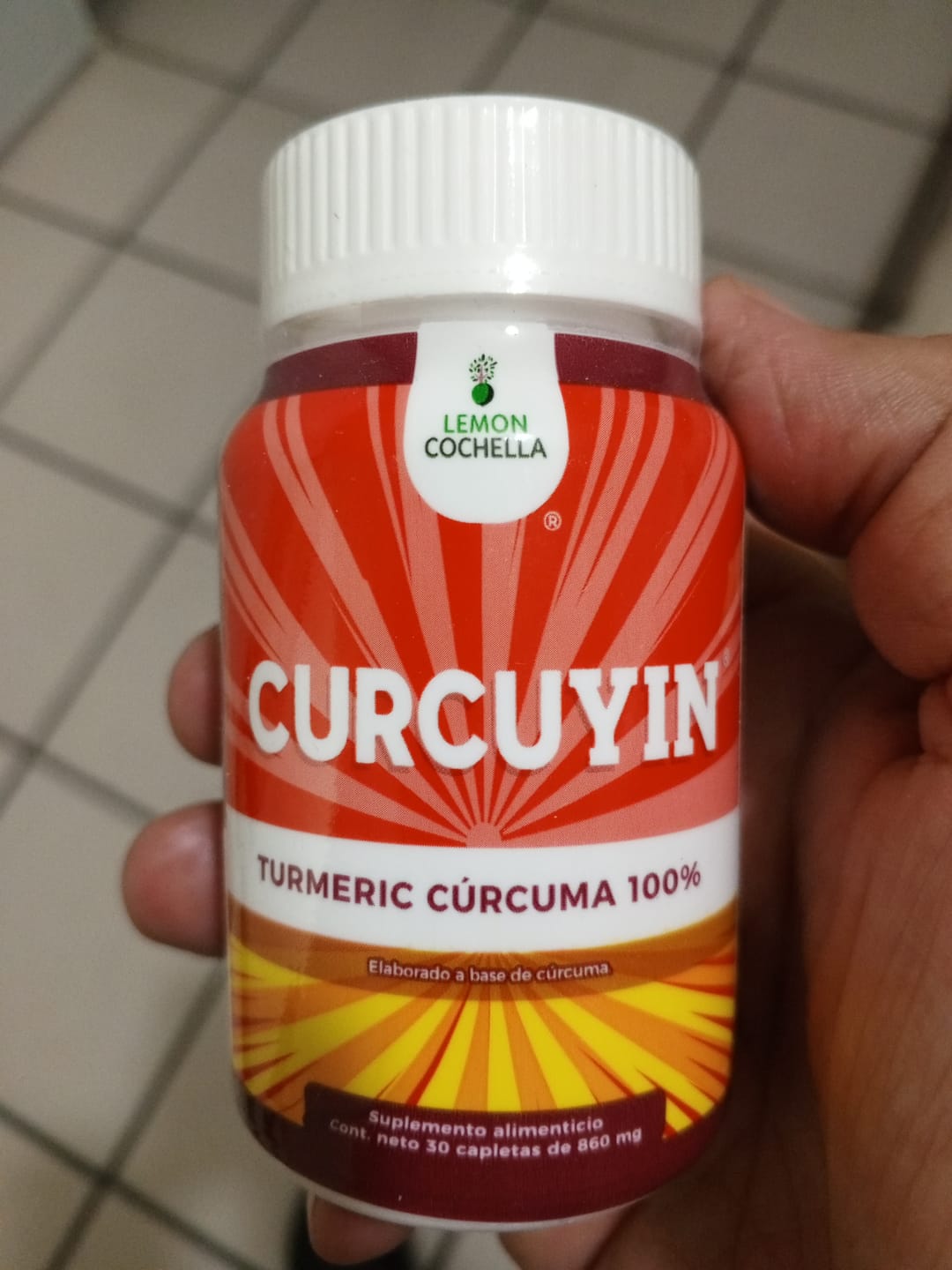 Customer photo review of Curcuyin 30 Capletas de 860 mg