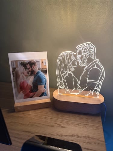 Customer photo review of Lampiece Lamp