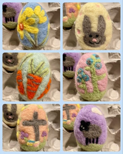 Customer photo review of Rainbow Egg Blanks