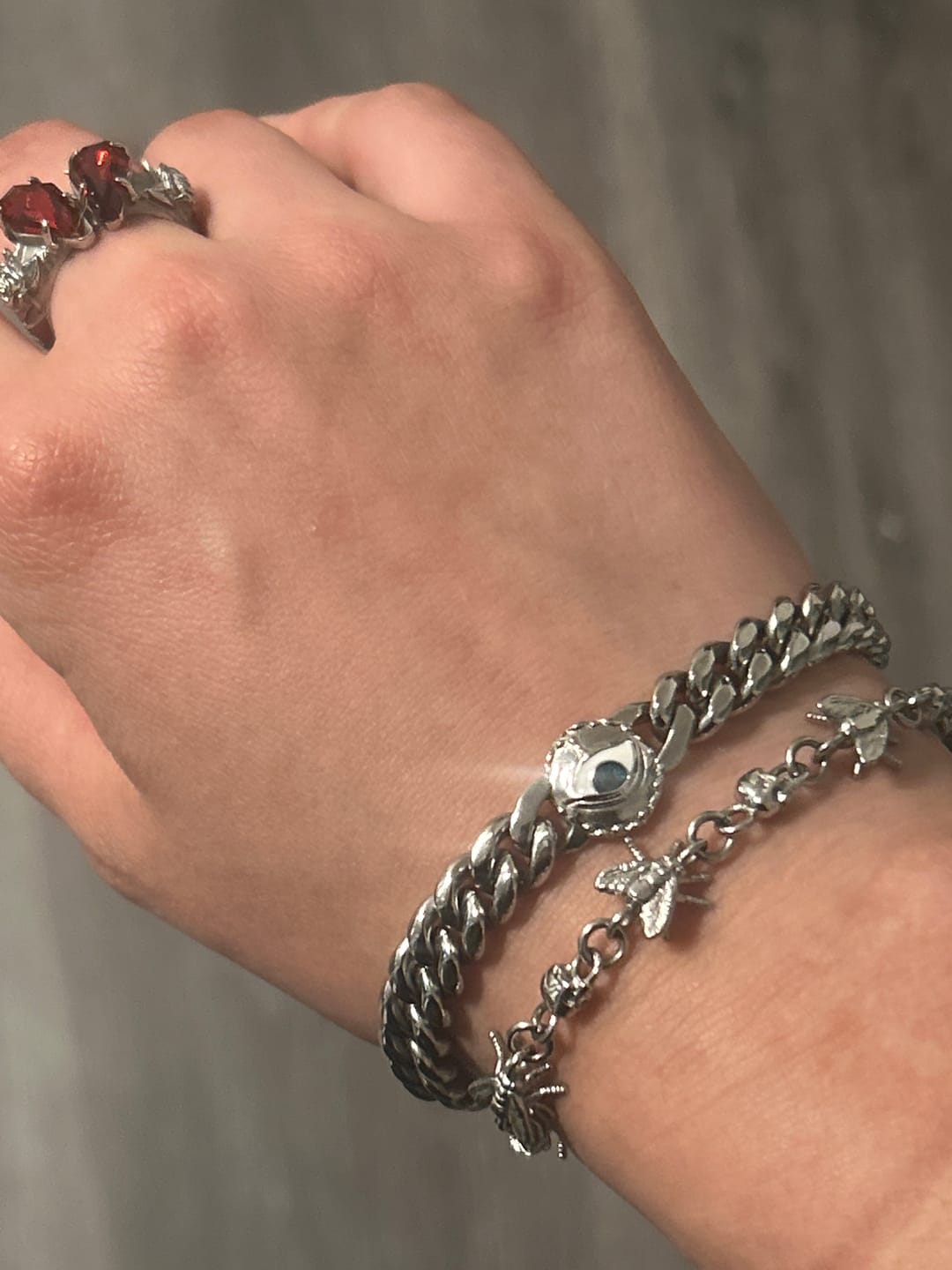 Customer photo review of EVIL EYE BRACELET