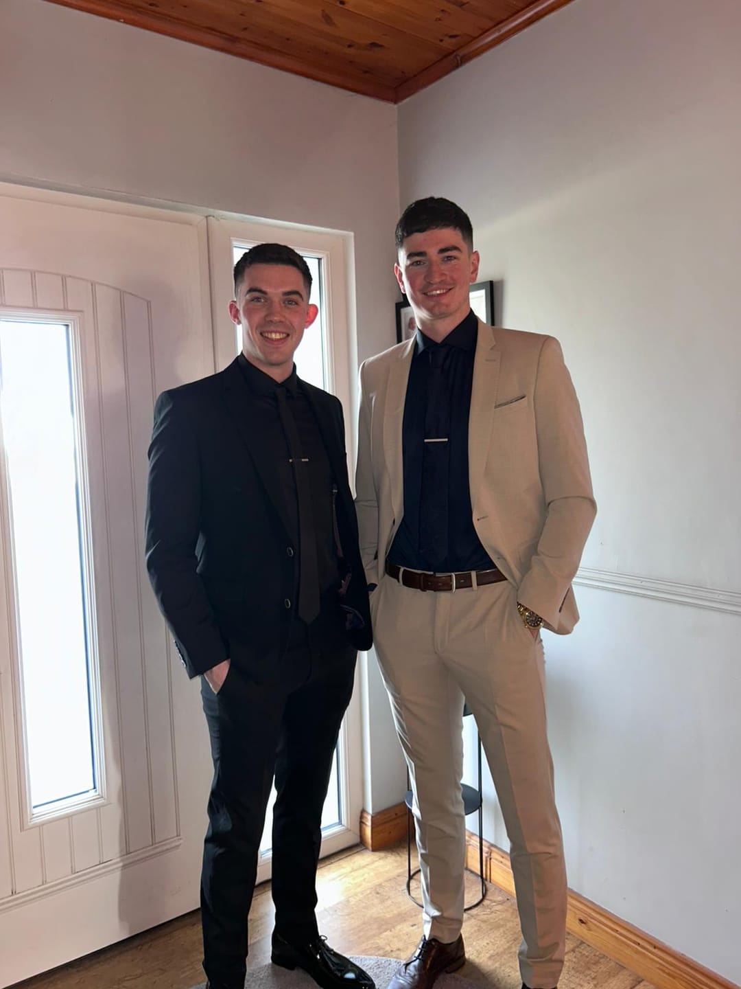 Customer photo review of Personalised Tie Pin in Silver
