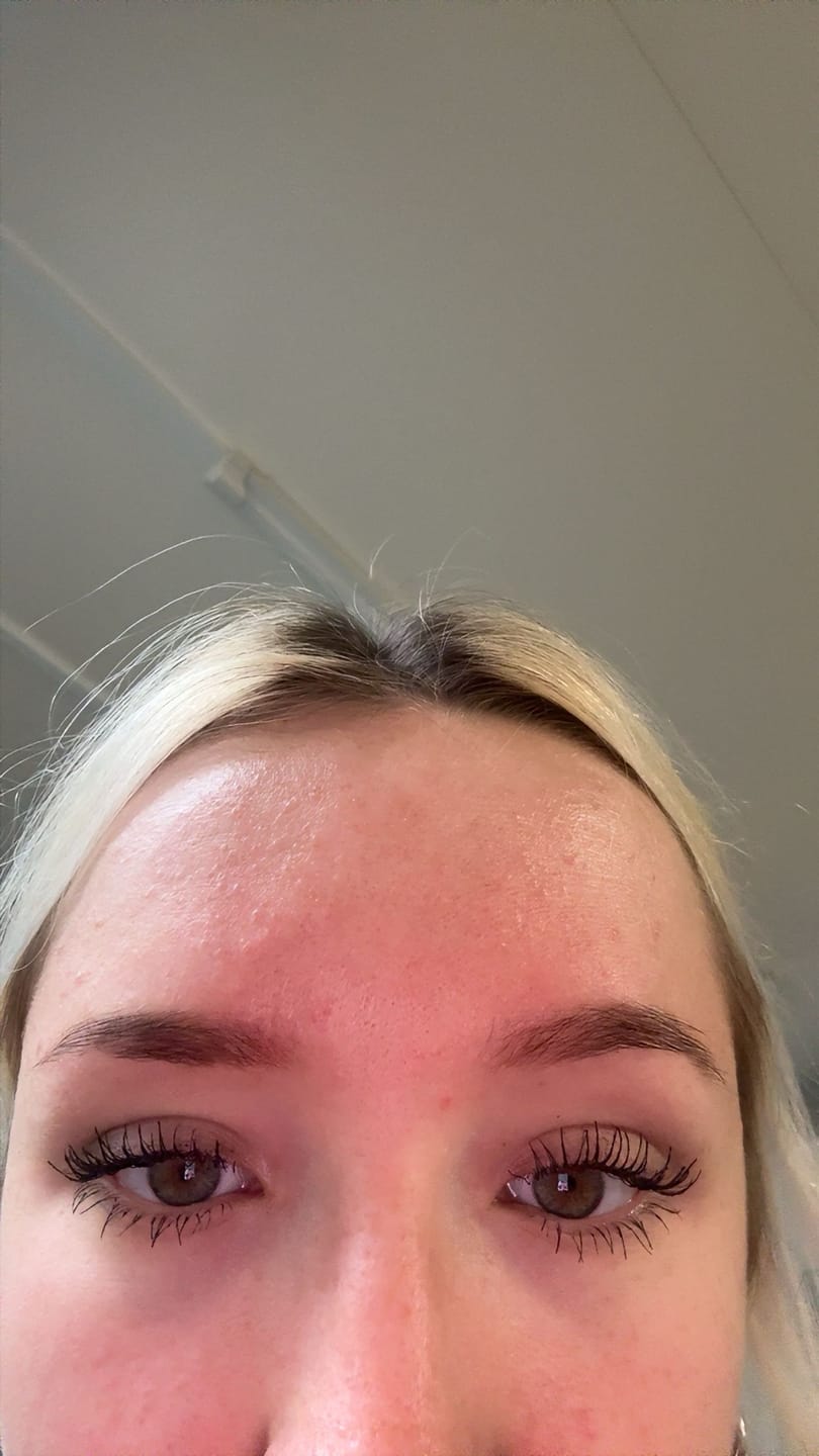Customer photo review of Peptide Tubing Mascara