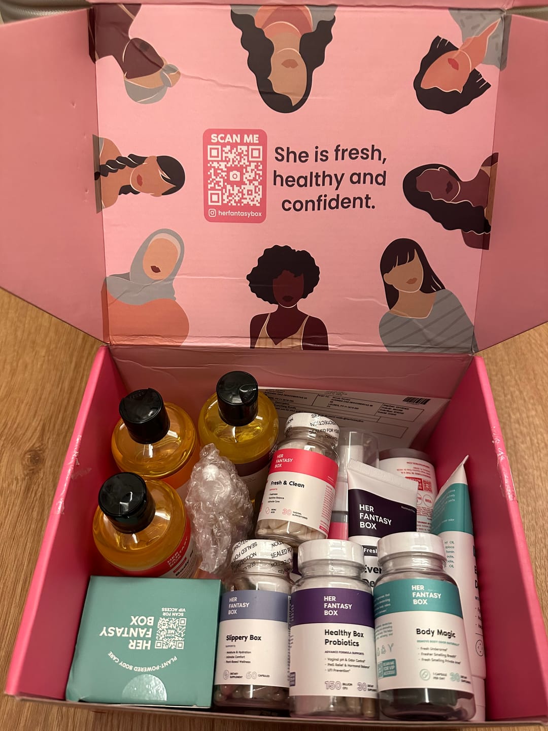 Customer photo review of The Everything Bundle - Total Hygiene Body Care Kit