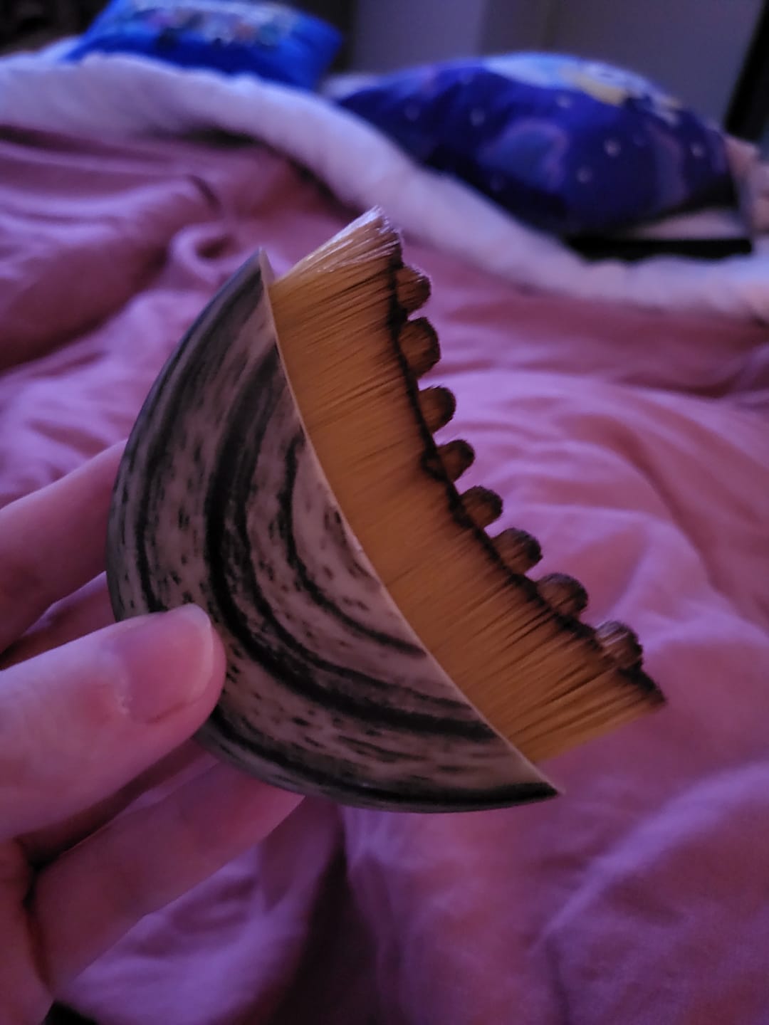 Customer photo review of The Naked Skin™ Lymphatic Contour Brush