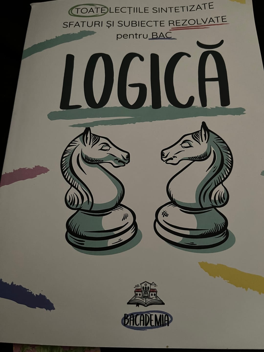 Customer photo review of Carte Logică Bacalaureat Bacademia