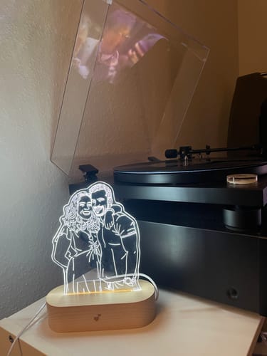 Customer photo review of Lampiece Lamp