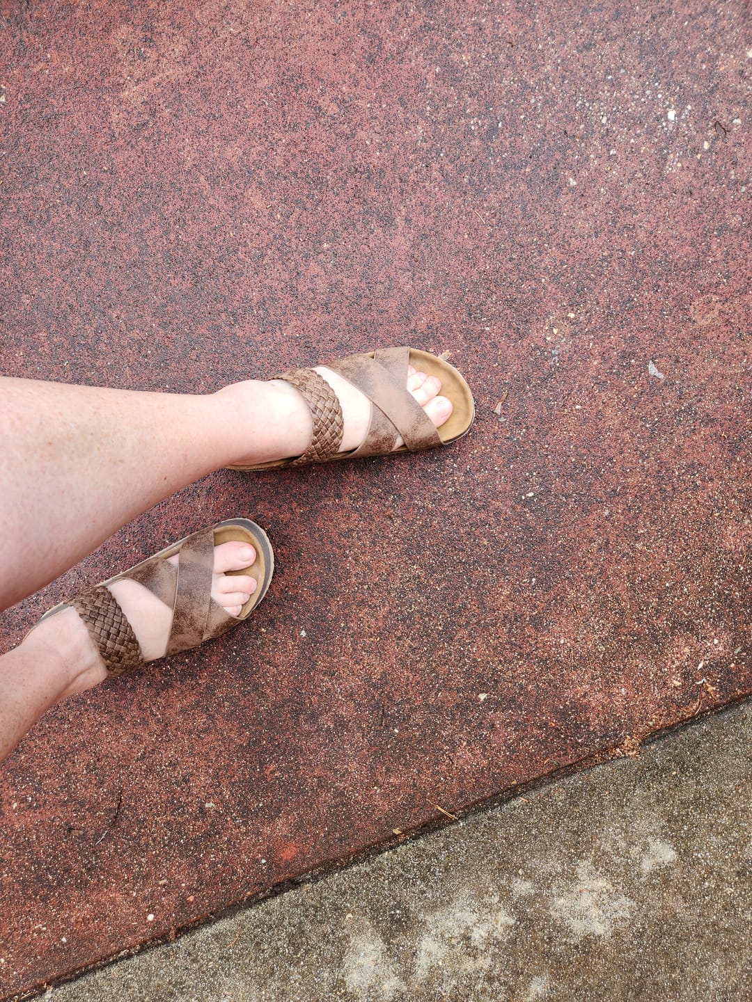 Customer photo review of Sienne Sandal - Dune