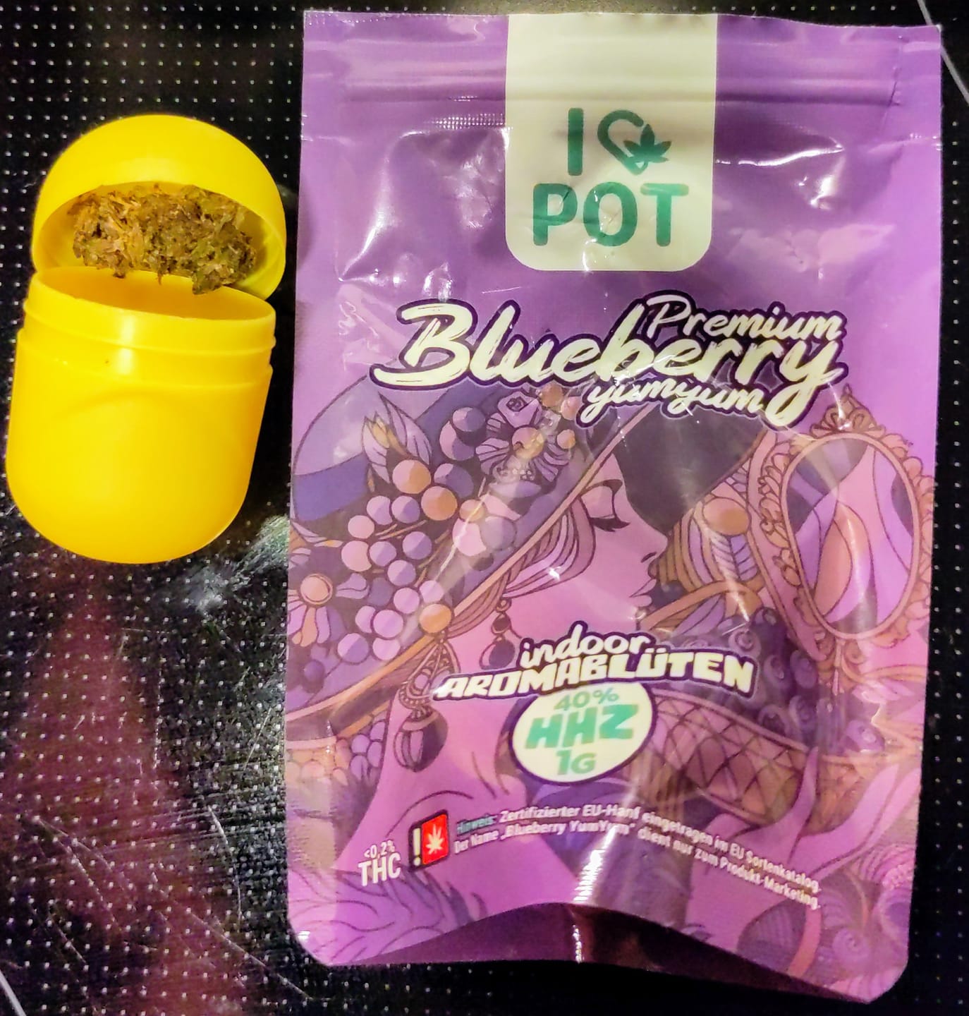 Customer photo review of HHZ Premium Blüte - Blueberry Yum Yum