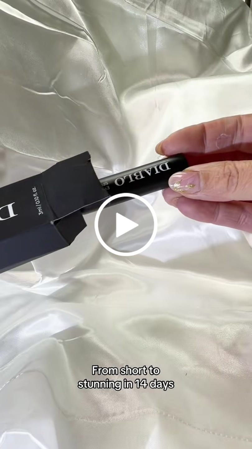 Customer video review of Eyelash Serum