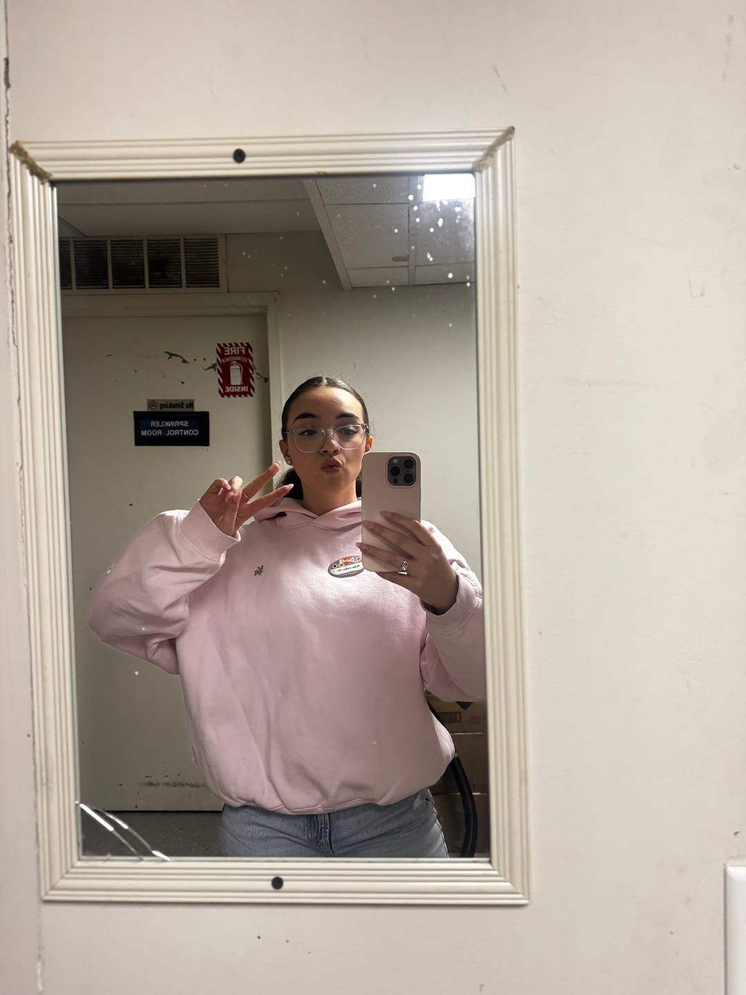 Customer photo review of W5213 - Studio Edit Fleece Hoodie