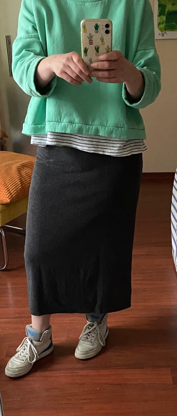 Customer photo review of Skirt Elly - Terry Antra Melée