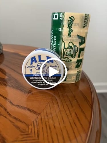 Customer video review of Mountain Wintergreen Nicotine Pouches