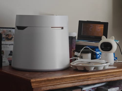 Customer photo review of Carepod One - Stainless Steel Humidifier