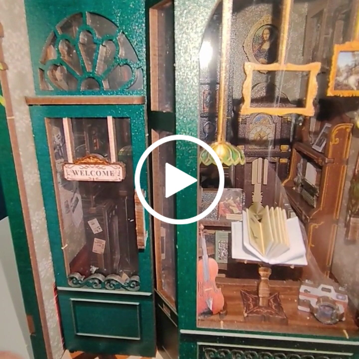 Customer video review of Book Nook Owl Bookstore
