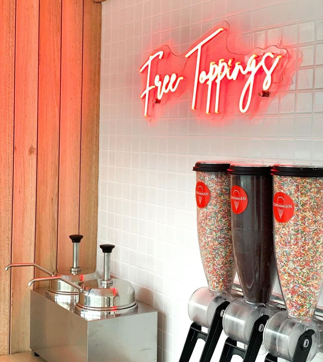 Customer photo review of Custom Neon Sign