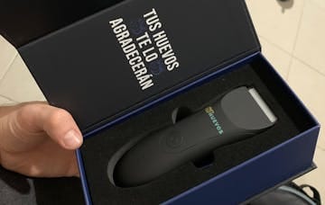Customer photo review of Rasuradora Corporal MyHUEVOS® 4.0