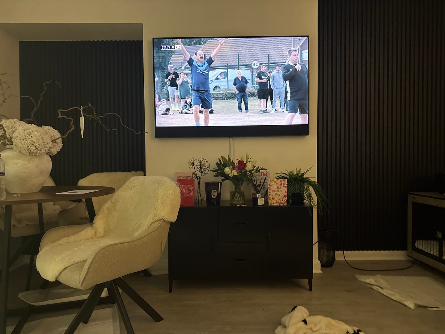 Customer photo review of Wall Panel Installation Adhesive
