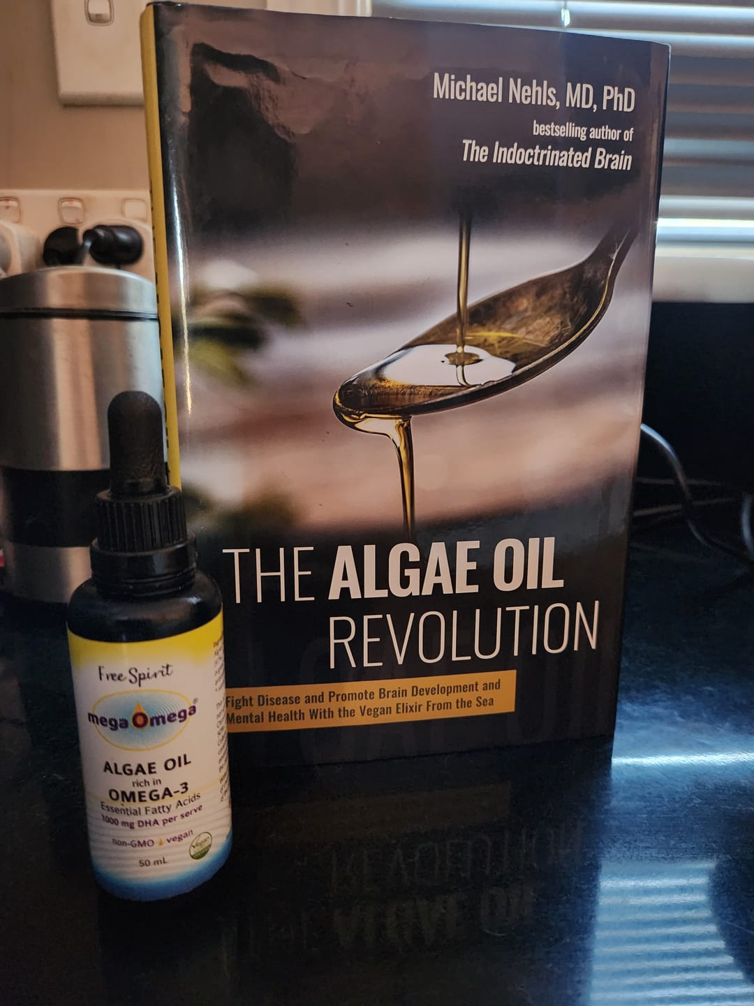 Customer photo review of Free Spirit MegaOmega Algae Oil Omega-3 50ml