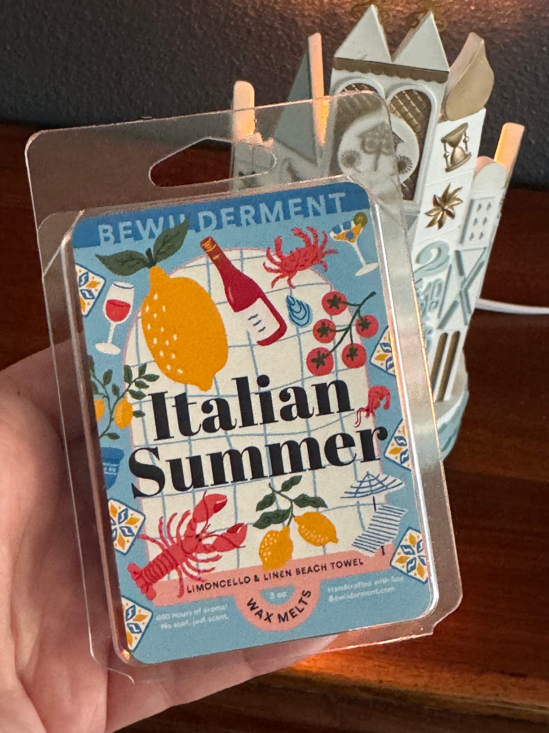 Customer photo review of Italian Summer Wax Melts