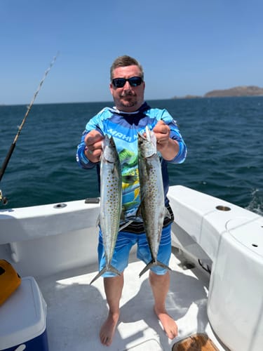 Customer photo review of Custom Mahi Mahi Fishing Shirts For Team, Custom Saltwater Fishing Shirts NBT350