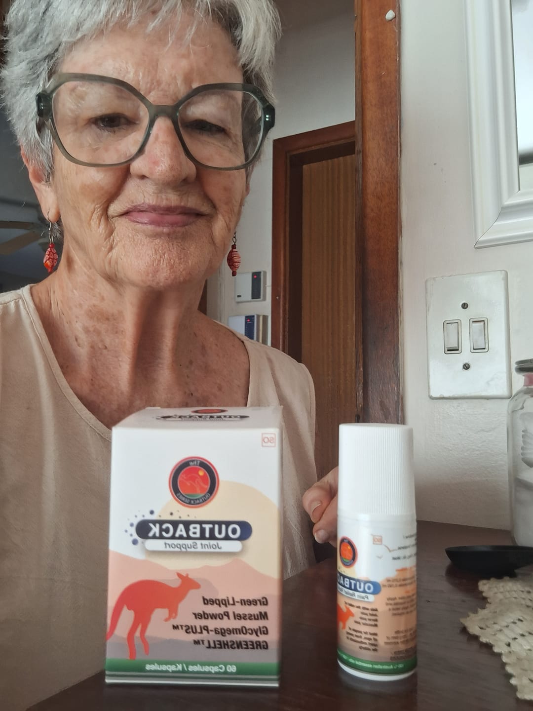 Customer photo review of Buy Joint Support, Get a Free Outback Oil 7-Day Pack