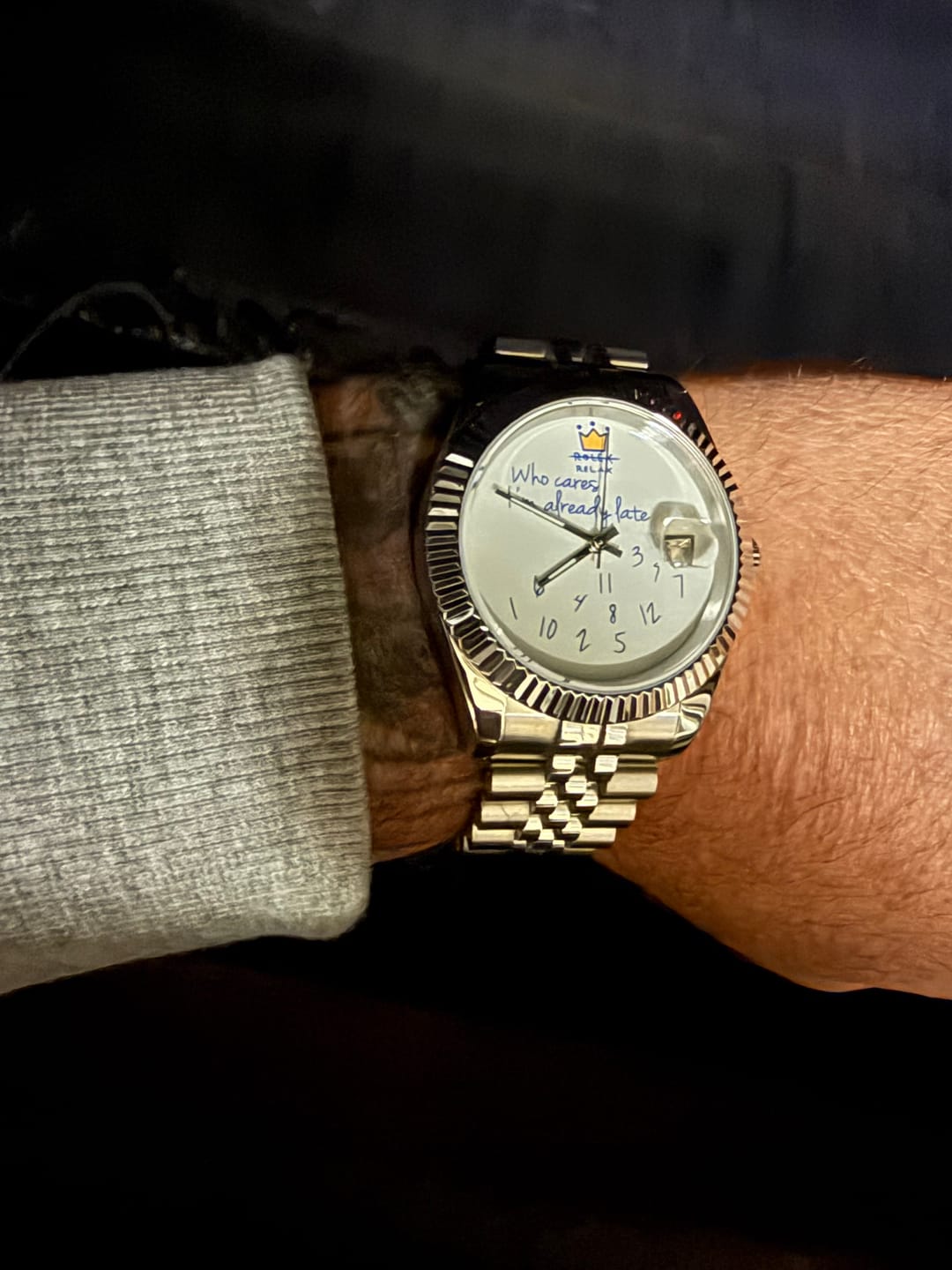 Customer photo review of EONDATE MAXI CLASSIC WATCH