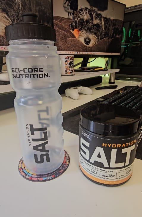 Customer photo review of HYDRATION SALT Mango Orange - 240g | 30 servings