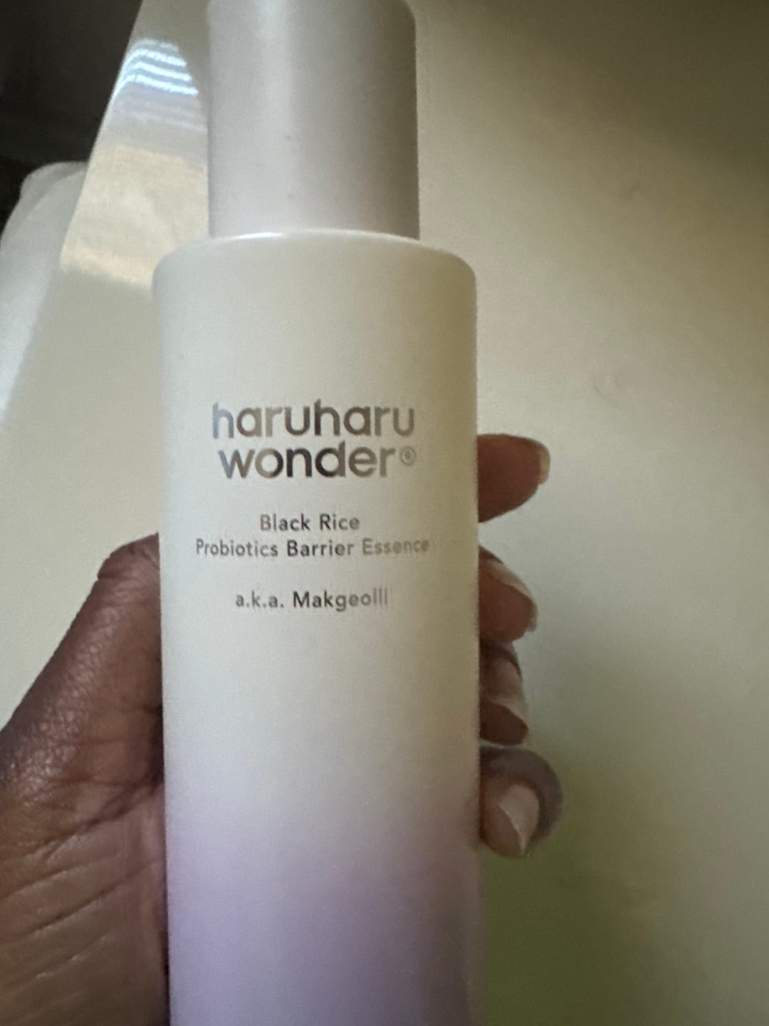 Customer photo review of Probiotics Barrier Essence / Unscented