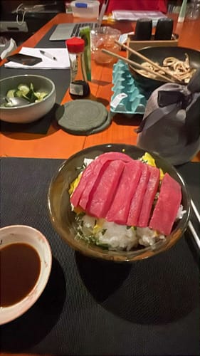 Customer photo review of Yellowfin Tuna Loin Steaks (High Grade Frozen)