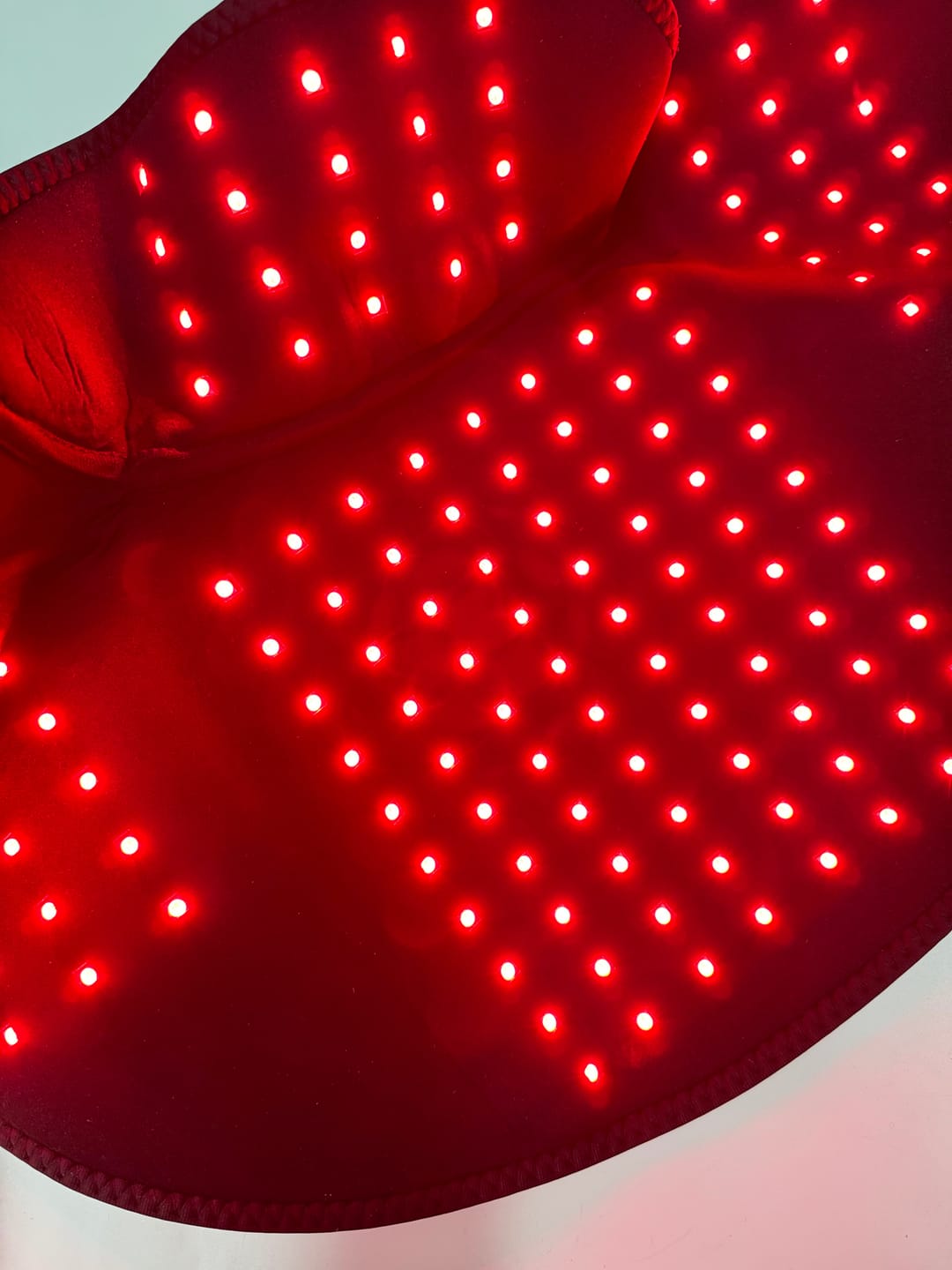 Customer photo review of Lumyhealth Red & lnfrared Light Therapy Wrap for Shoulder and Neck